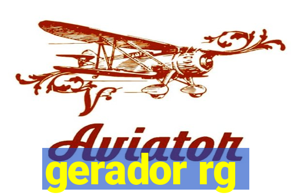 gerador rg